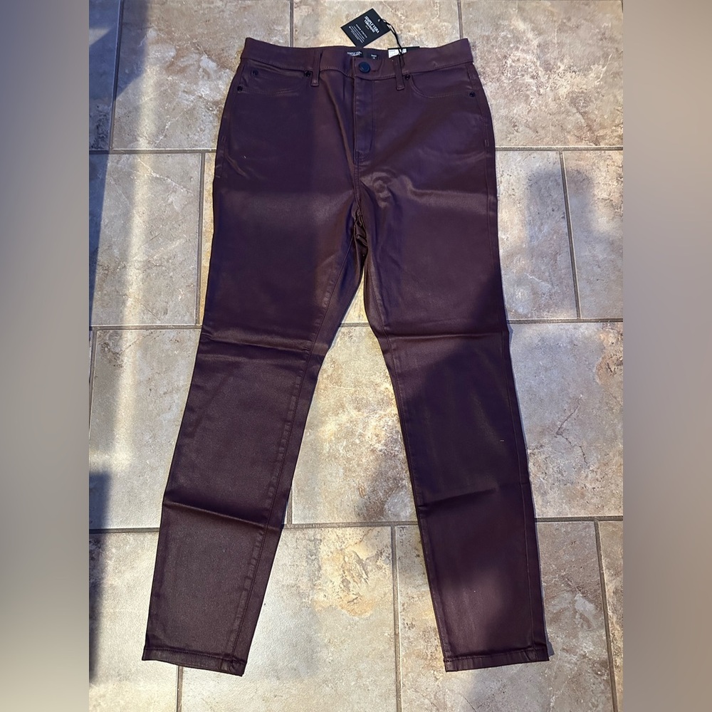 Vera Wang High Rise Purple Jeans